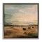 Stupell Industries Buffalo Under Big Sky Framed Floater Canvas Wall Art Design by Marilyn Hageman